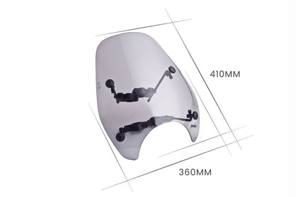 Windscherm Model Custom I Licht Getint Puig