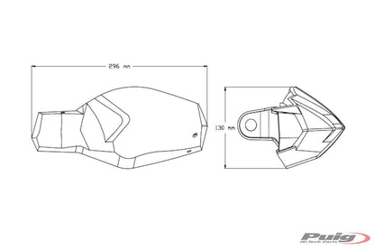 Handkappen Puig Benelli Trk 502/X / 251 '16-