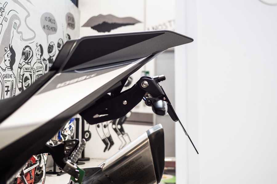 Kentekenplaathouder Evotech Aprilia Rsv4 1100 / Factory / Tuono  '21-