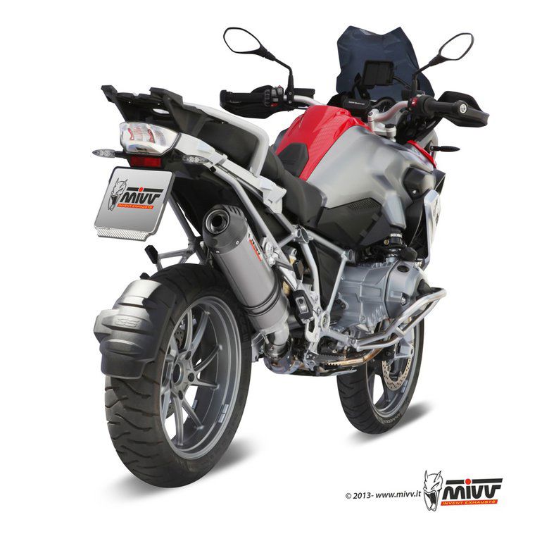 Mivv Oval Titanium Demper Met Carbon Cap (Big) Bmw R1200Gs Lc '13-