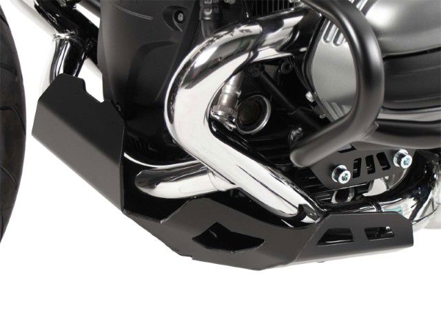 Carterplaat Aluminium Zwart Hepco&Becker Bmw R12 G/S '25-