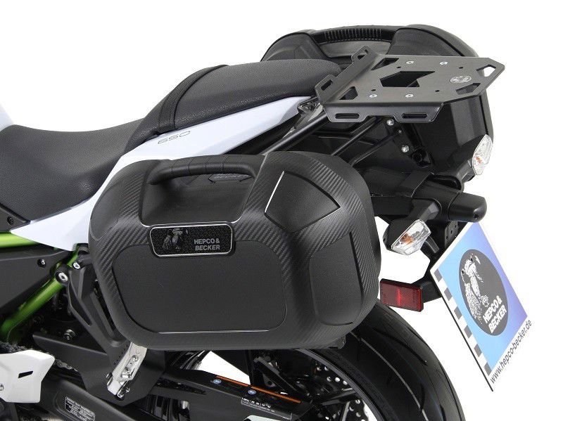 C-Bow Tasdragers Zwart Hepco&Becker Kawasaki Z650 '17-