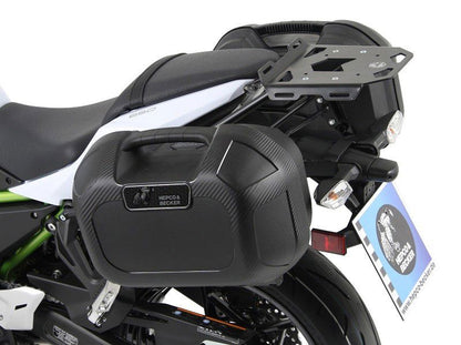 C-Bow Tasdragers Zwart Hepco&Becker Kawasaki Z650 '17-