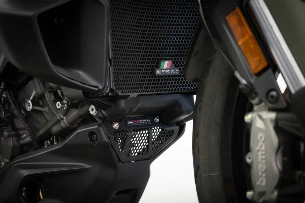 Radiator And Mid Engine Guard Set Evotech Performance Ducati Multistrada V2 '25-