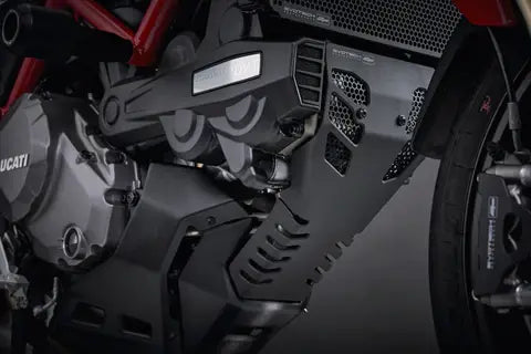Radiator/Oliekoeler/Engine Guard Cover Set Zwart Evotech Performance Ducati Div. Multistrada