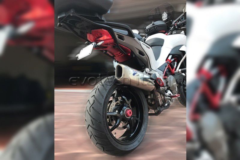Kentekenplaathouder Evotech Ducati Multistrada 1200 '15-/  Enduro/ Pikes Peak '16/ 1260 '18-