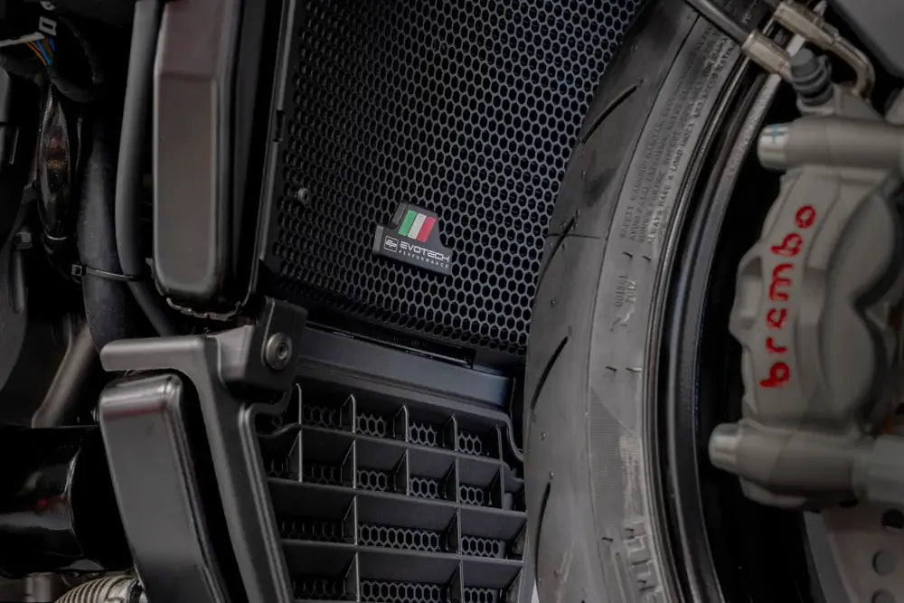 Radiator En Oil Cooler Guard Set Evotech Performance Aprilia Tuono V4 1100 Factory '25-