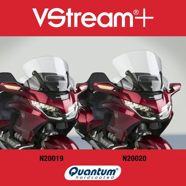 Vervangingsruit National Cycle Vstream Met Ventilatierooster Honda Gl1800 '18-