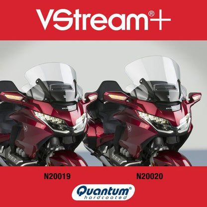 Vervangingsruit National Cycle Vstream Met Ventilatierooster Honda Gl1800 '18-