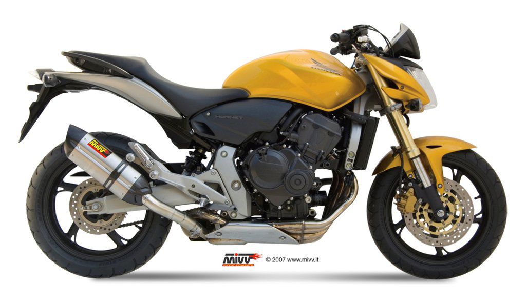MIVV Suono Steel Black RVS demper Honda CBR600F '11- / CB600F Hornet '07-