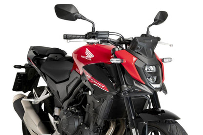 Naked Front Spoiler mat zwart Puig voor Honda CB500 Hornet '24-