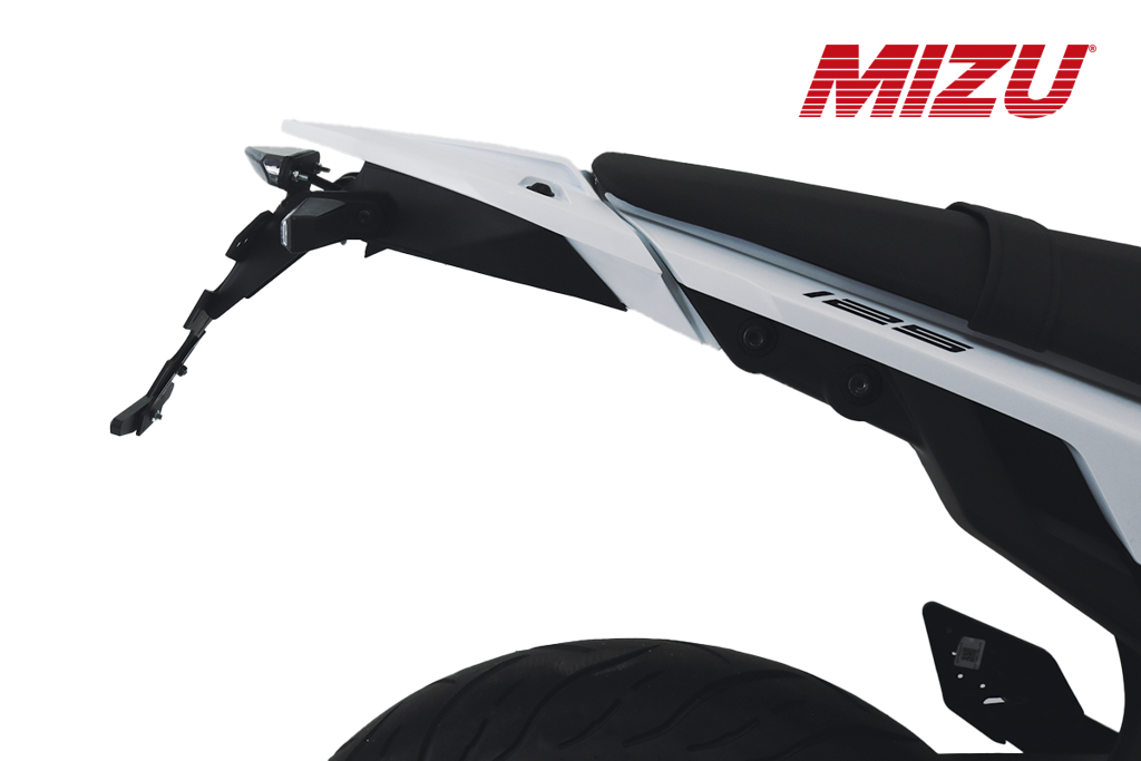 Kentekenplaathouder MIZU incl. LED achterlicht diverse KTM 125 / 390 modellen