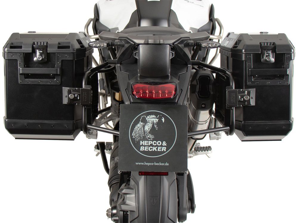 Kofferrek Vaste Montage Zwart Hepco&Becker Triumph Tiger 1200 Gt / Pro / Rally Pro '21-