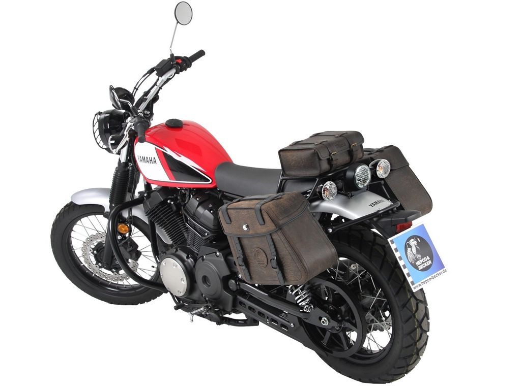 Tassendragers Cutout Zwart Hepco&Becker Yamaha Scr950 '17-