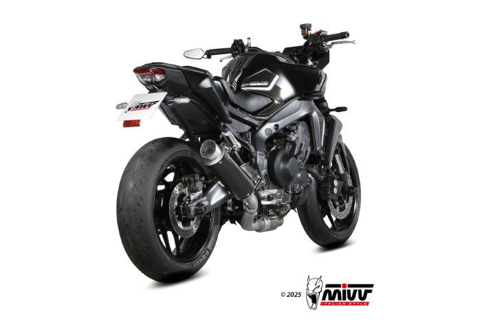 Mivv 3-1 Systeem Met Gp Pro Black Rvs Yamaha Mt-09 / Sp '24-