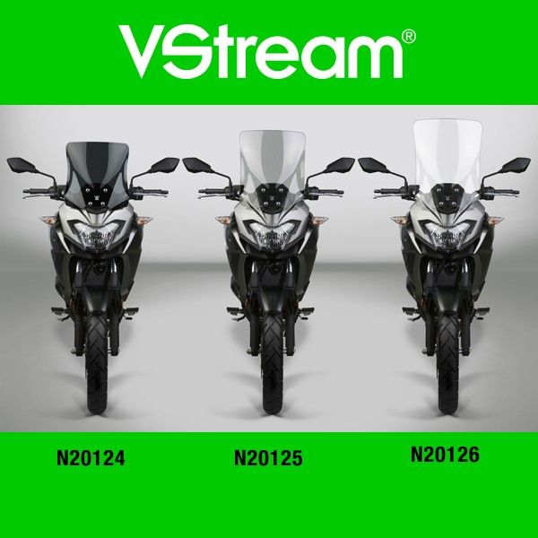 Vervangingsruit National Cycle Vstream Sport Donker Getint Kawasaki Versys X-300 '17-