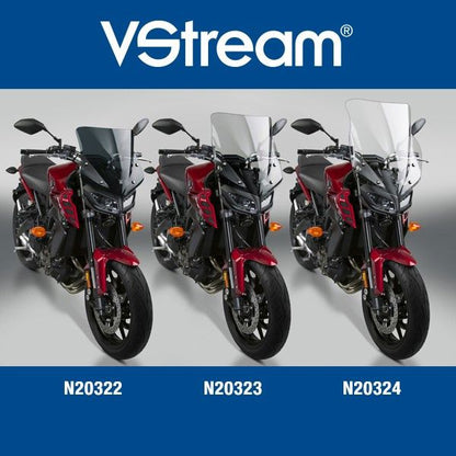 Vervangingsruit National Cycle Vstream Sport/Tour Licht Getint Yamaha Mt-09 '17-20 Demo