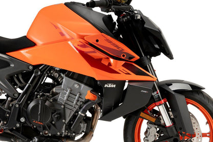 Puig Downforce Zijspoilers - KTM 990 Duke 2024-2026 | 990 Duke R 2025-2026 - Carbon Look / Mat Zwart