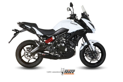 Mivv 2-1 Systeem Met Suono Steel Black Demper Kawasaki Versys 650 '15-'20