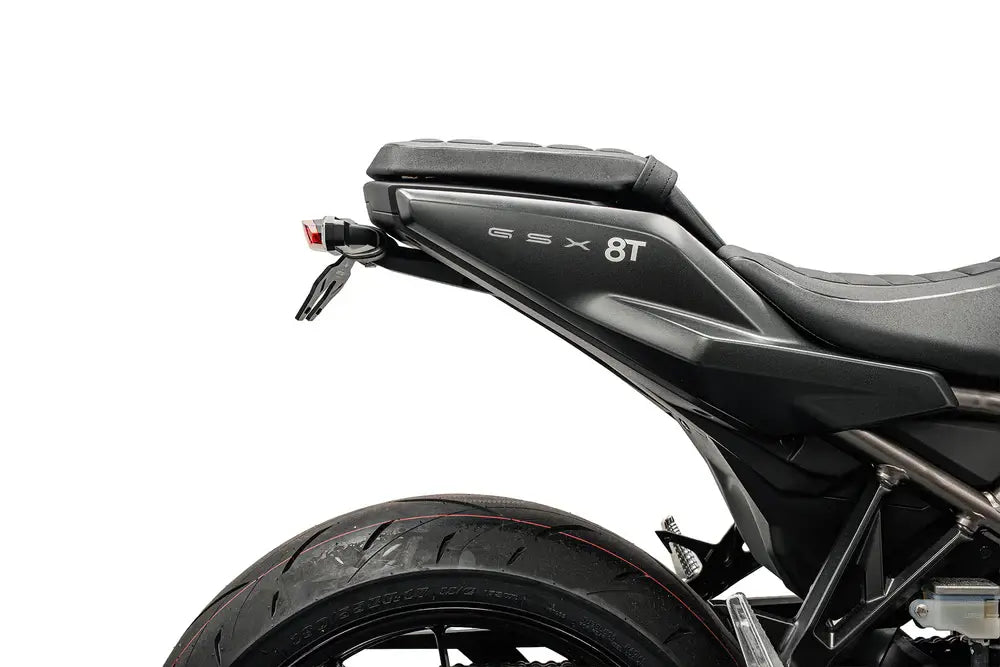 Kentekenplaathouder Met Rood Achterlicht Evotech Performance Suzuki Gsx-8Tt '25-