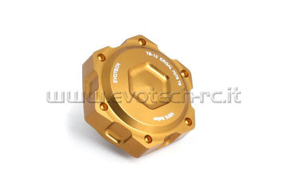 Balhoofdmoer aluminium Evotech (TB-013B)