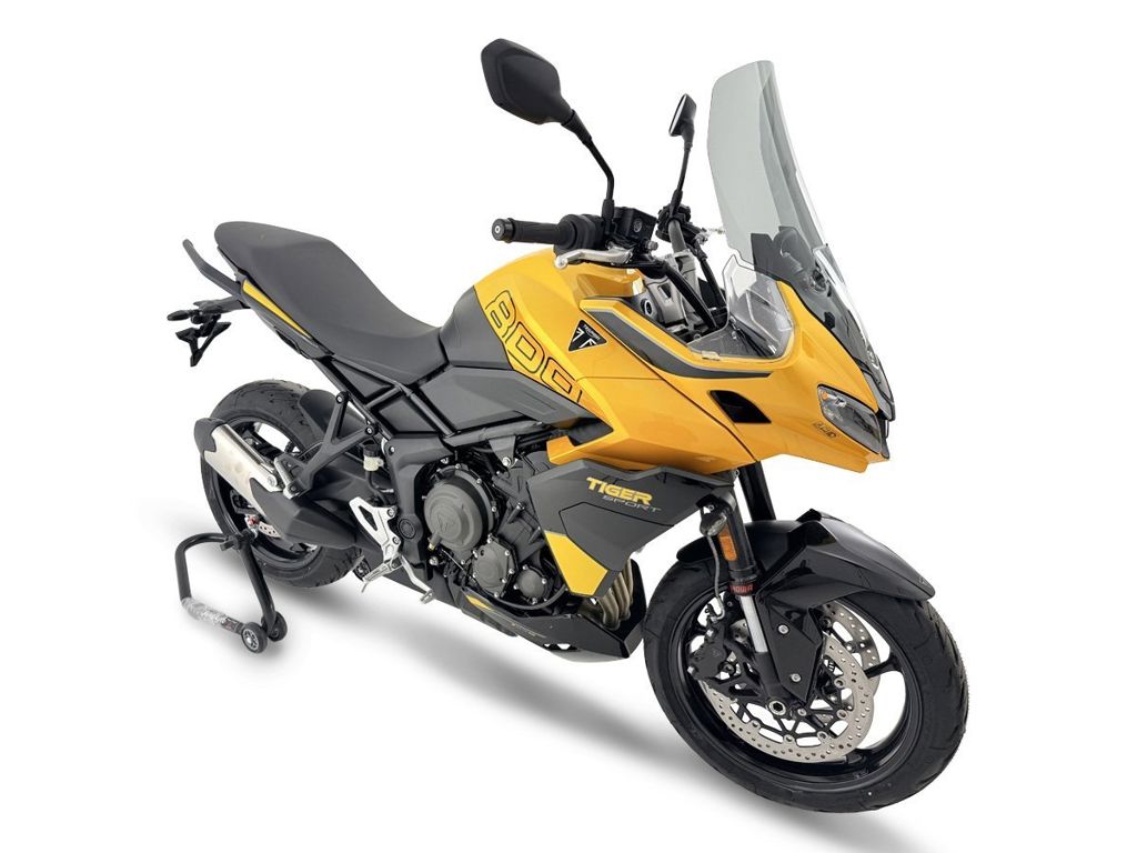 WRS Touring Windscherm - Triumph Tiger 800 Sport 2025-2026 - Licht Getint / Transparant