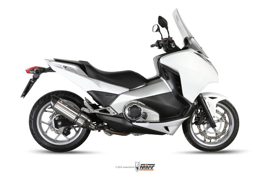 MIVV Suono Steel Black RVS demper Honda NC700/750S/X