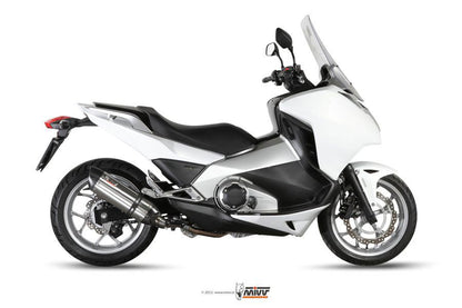 MIVV Suono Steel Black RVS demper Honda NC700/750S/X