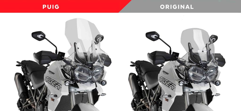 Vervangingsruit Touring Puig Triumph Tiger 800Xcx '18-