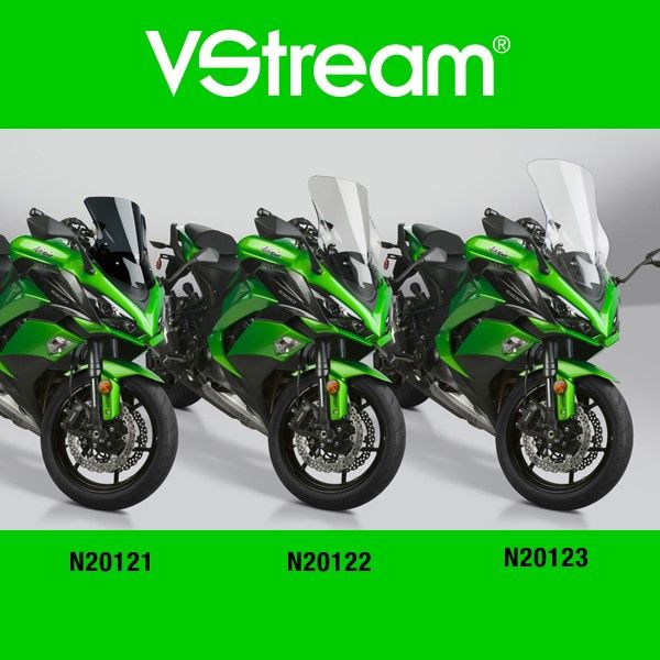 Vervangingsruit National Cycle Sport/Touring Licht Getint Kawasaki Z1000Sx '17-'19