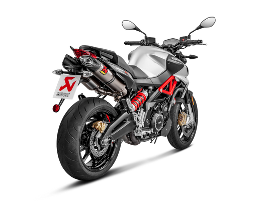 Akrapovic Uitlaat - Motor Accessoires - Aprilia Shiver 900 - 2017 t/m 2020 - Slip-On Line (Titanium)