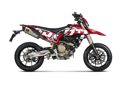 Akrapovič Uitlaat - Ducati Hypermotard 698 Mono / & meer - Slip-On Line (Titanium)