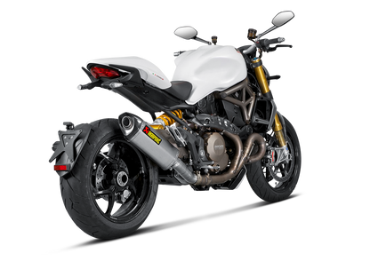 Optionele Akrapovič Uitlaat Accessoires - Ducati Monster 1200 R 2017-2020 | Monster 1200/1200S 2014-2016 | Monster 1200/1200S 2017-2020 | Monster 821 2014-2020 - Link Pipe (Titanium) - Motor Accessoires
