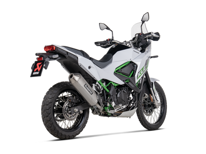 Akrapovič Uitlaat - Kawasaki KLE 500 2026-2026 - Slip-On Line (Titanium) - Motor Accessoires