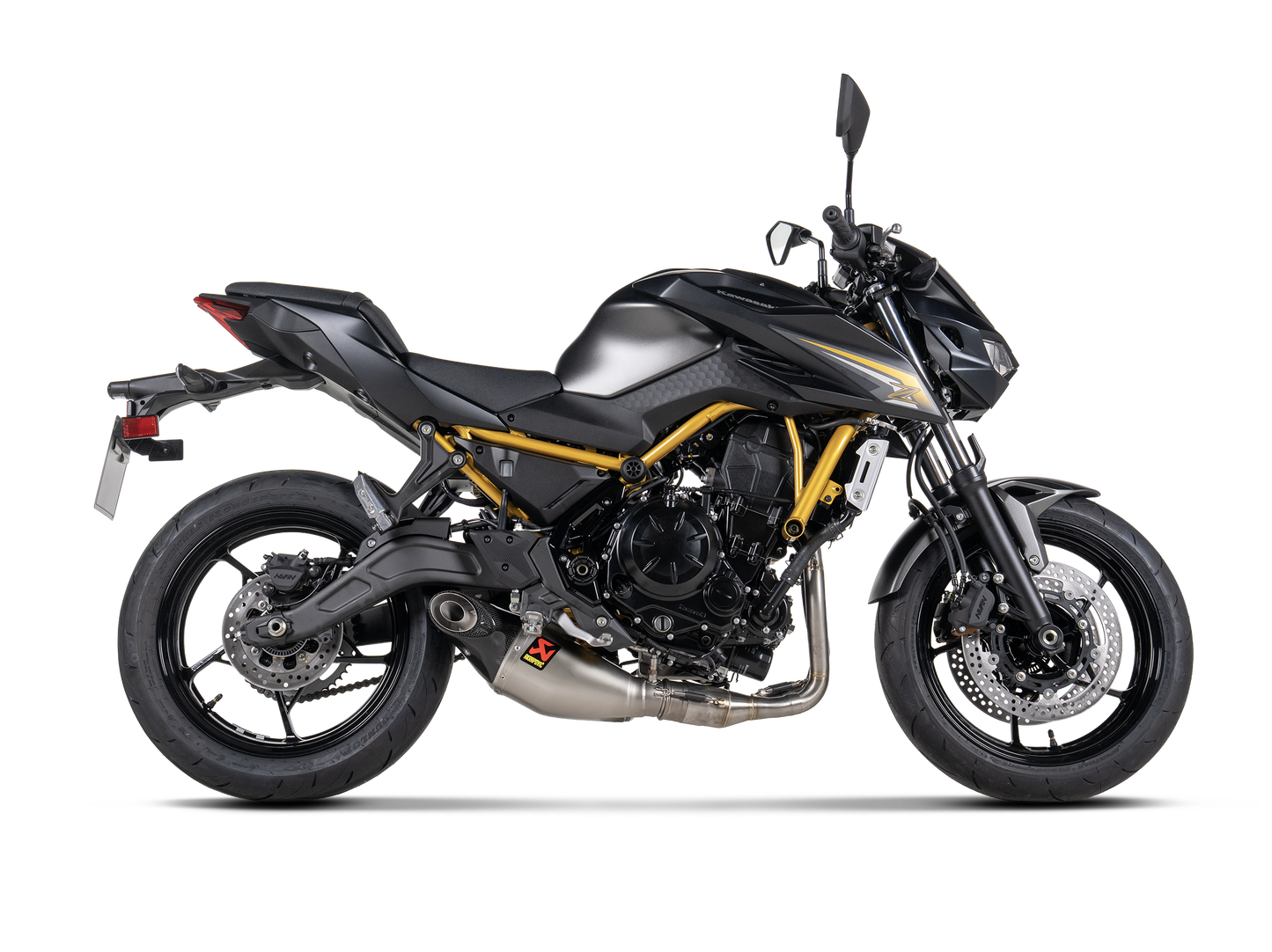 Akrapovič Uitlaat - Kawasaki Ninja 650 2021-2026 & meer - Racing Line (Titanium)