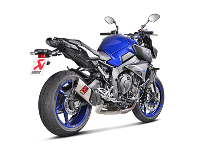 Optionele Akrapovič Uitlaat Accessoires - Yamaha MT-10/FZ-10 2016-2021 - Optional Link Pipe/Collector (Titanium) - Motor Accessoires