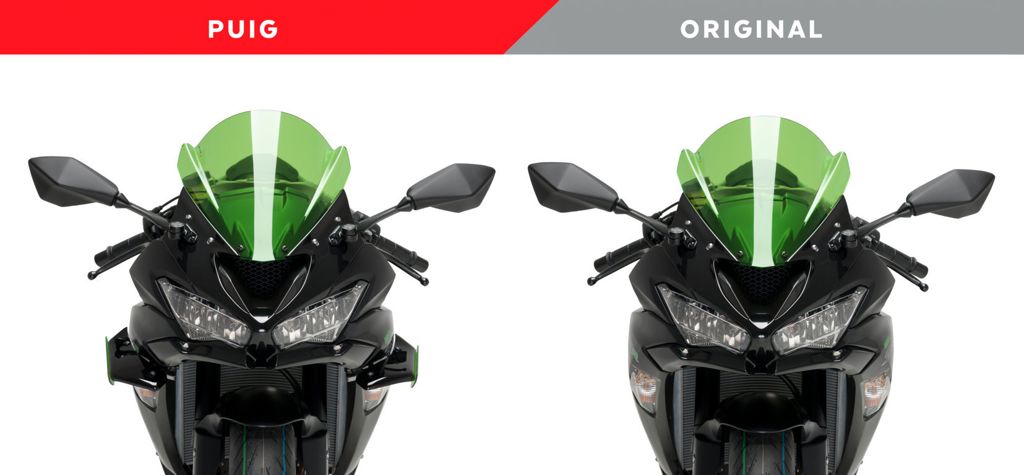 Side Spoiler Downforce Sport Puig Kawasaki ZX6-R '19-
