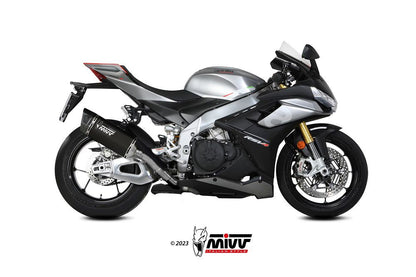 Mivv Sr-1 Black Titanium Demper (Euro 5) Aprilia Tuono V4 1100 / Rsv4 '21-
