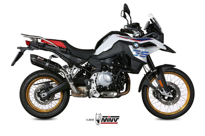 Mivv Suono Steel Black Rvs Dempers Bmw F750/850Gs '18-
