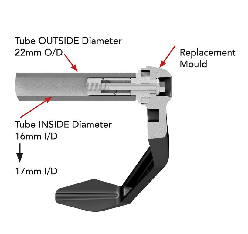 Clutch Lever Guard 16mm GB-Racing