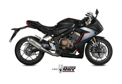 Mivv Rvs Systeem Met Gp Pro Titanium Honda Cb650R / Cbr650R '19-23