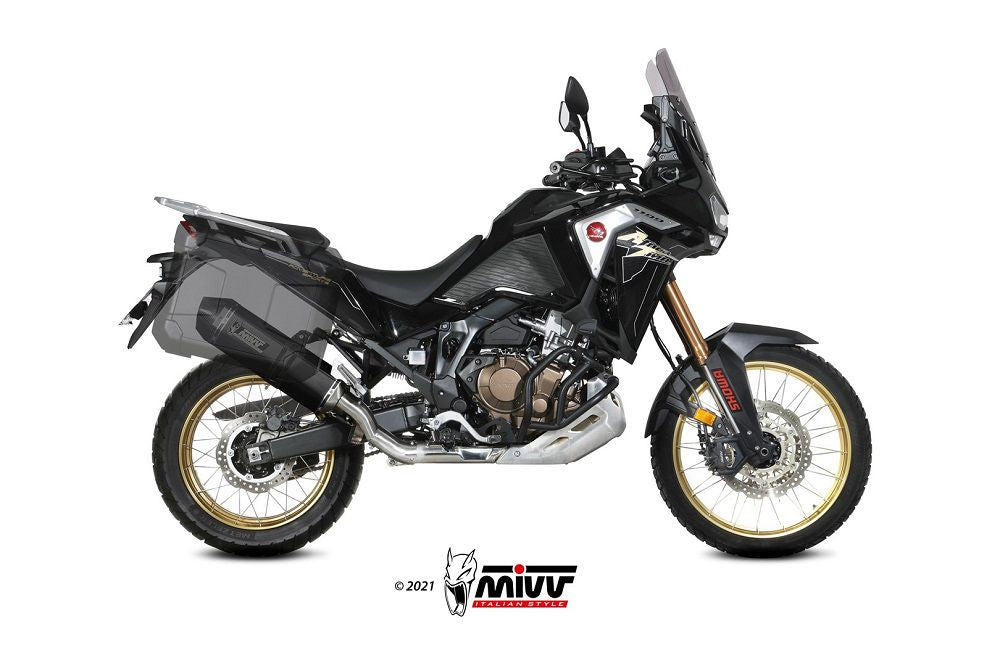 Mivv Speed Edge Steel Black Rvs Demper Honda Crf1100L / Adventure Sports '20-