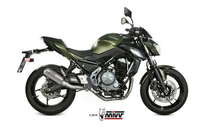 Mivv Systeem Met Mk3 Rvs Kawasaki Ninja 650 / Z650 '23- (2 Lambdas)