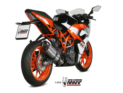 Mivv Suono Steel Rvs Ktm Duke 125/390 / Rc125/390 '17-