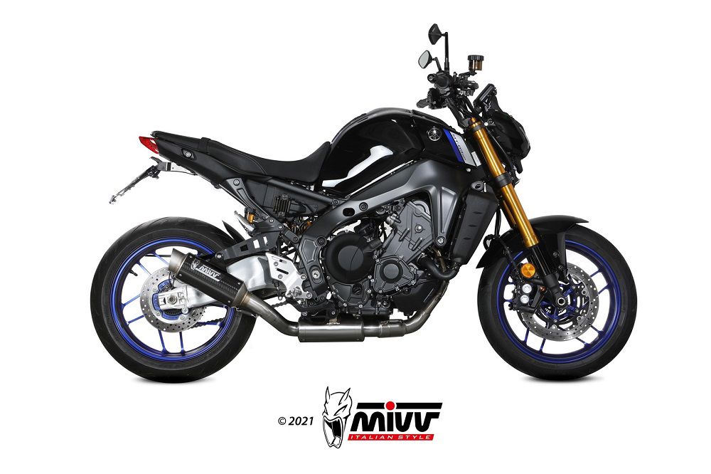 Mivv 3-1 Systeem Met Gp Pro Carbon Yamaha Mt-09 / Sp '21-23