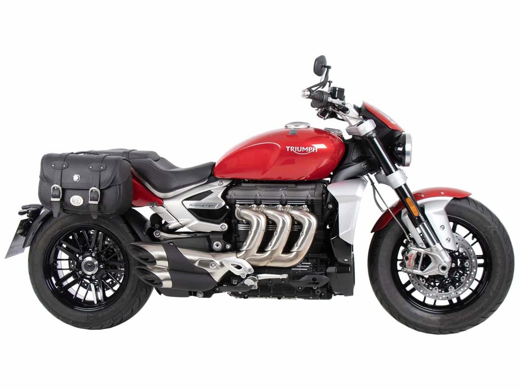 C-Bow Tasdragers Chroom Hepco&Becker Triumph Rocket Iii R / Gt '20+