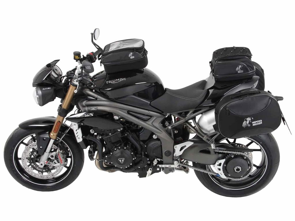 C-Bow Tasdragers Zwart Hepco&Becker Triumph Speed Triple 1050 '16-20