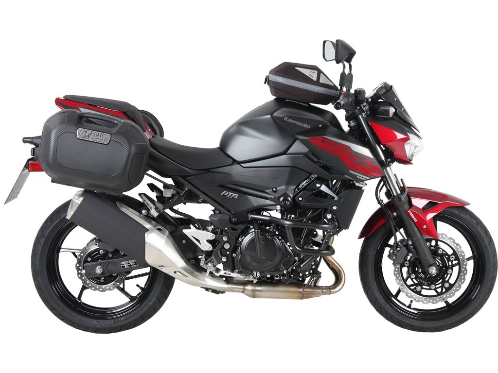 C-Bow Tasdragers Zwart Hepco & Becker Kawasaki Z400 ’19-23