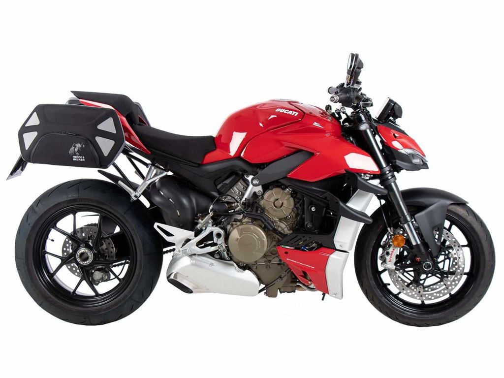 C-Bow Tasdragers Zwart Hepco&Becker Ducati Streetfighter V4 / S '20+