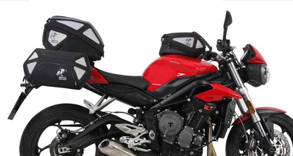 C-Bow Tasdragers Zwart Hepco&Becker Triumph Street Triple 765 Rs/R/S